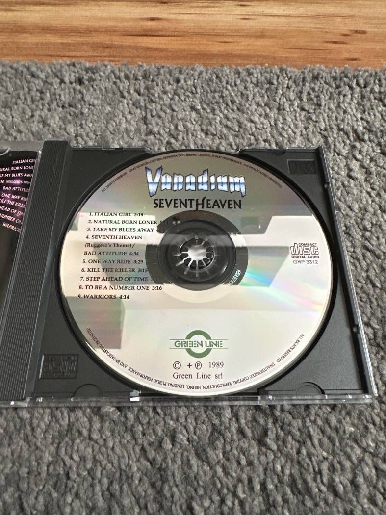 Vanadium Seventheaven CD.1989.