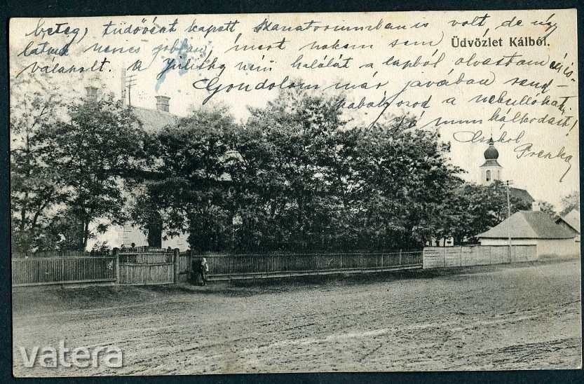 Kál, utcakép. 1915.