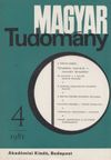 Magyar Tudomány 1981/4