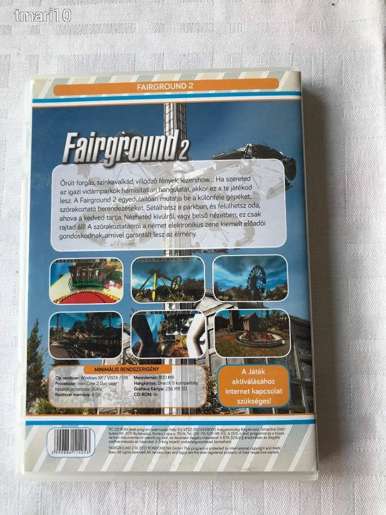 FAIRGROUND 2 - PC játékszoftver    V