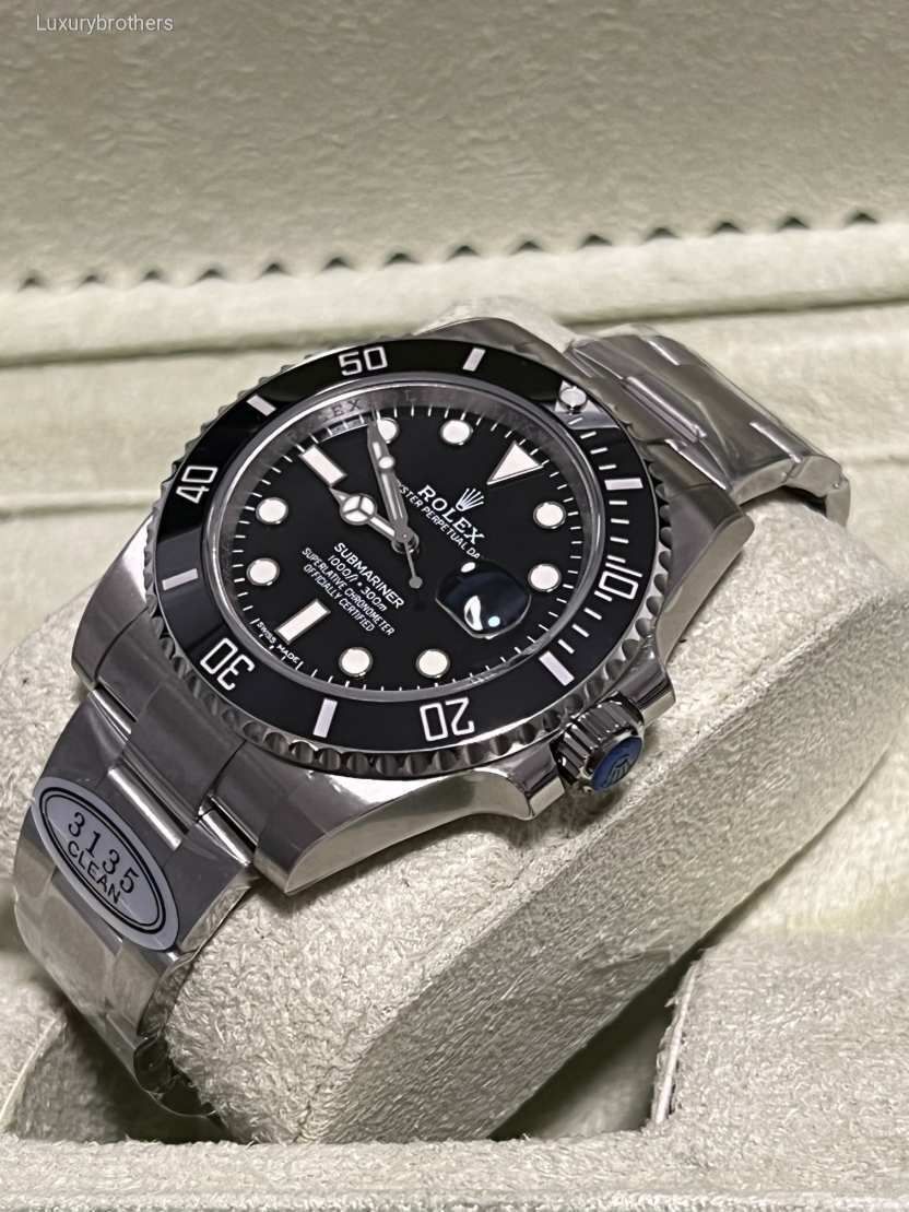 Új Rolex Submariner Ceramic Clean, 3135-ös clone szerkezetes, zafír üveges!