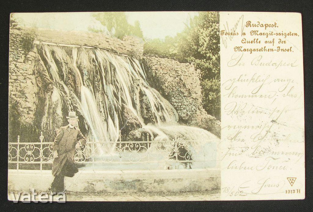 Budapest (Margitsziget), forrás- vizesés