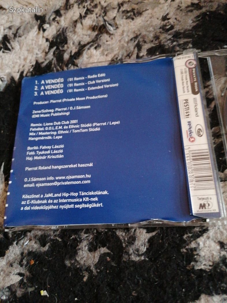 CD - O.J. Sámson - A vendég