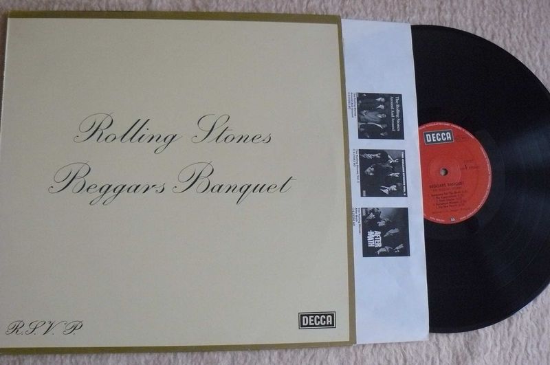 ROLLING STONES - BEGGARS BANQUET   LP