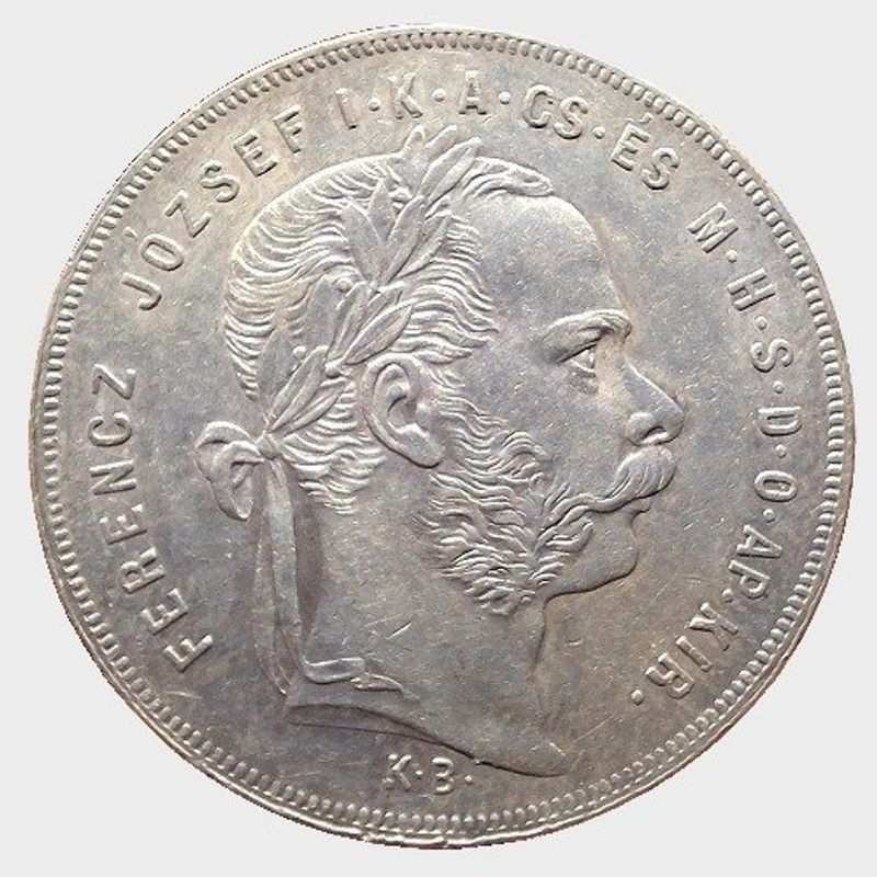 1 Forint 1877 K-B.