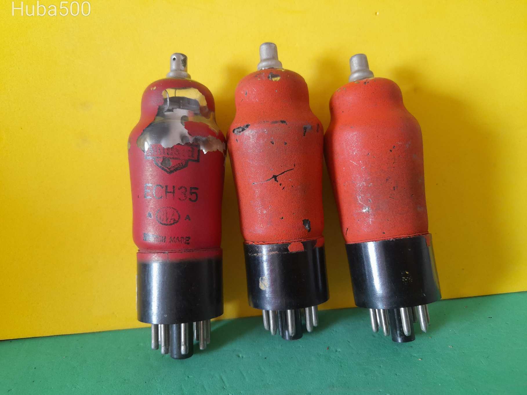 Régi ECH35 elektroncső 3 darab (C)