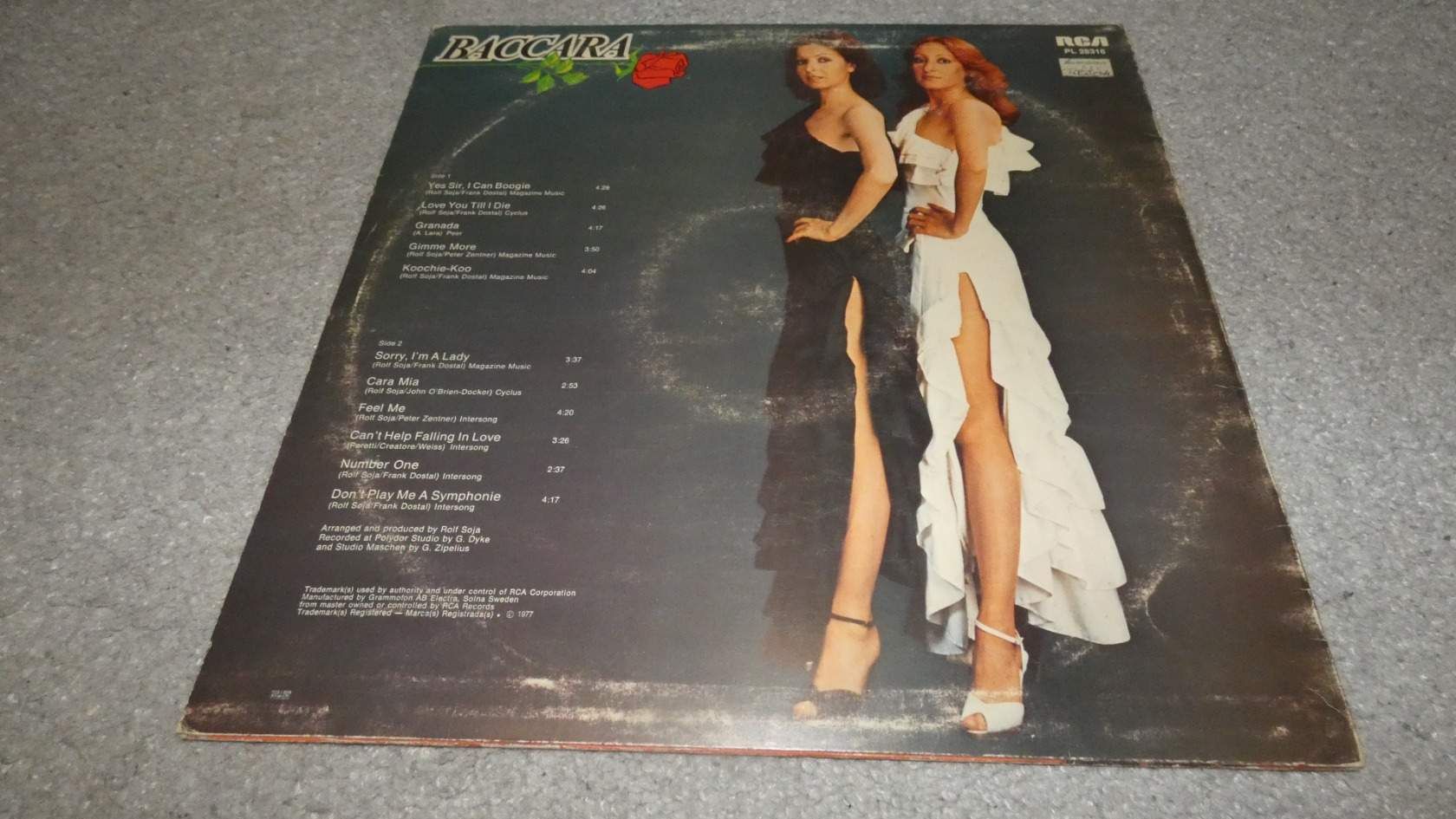 Baccara - Baccara (SVÉD NYOMÁS)