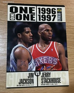 1996-97 #360 Jim Jackson / Jerry Stackhouse
