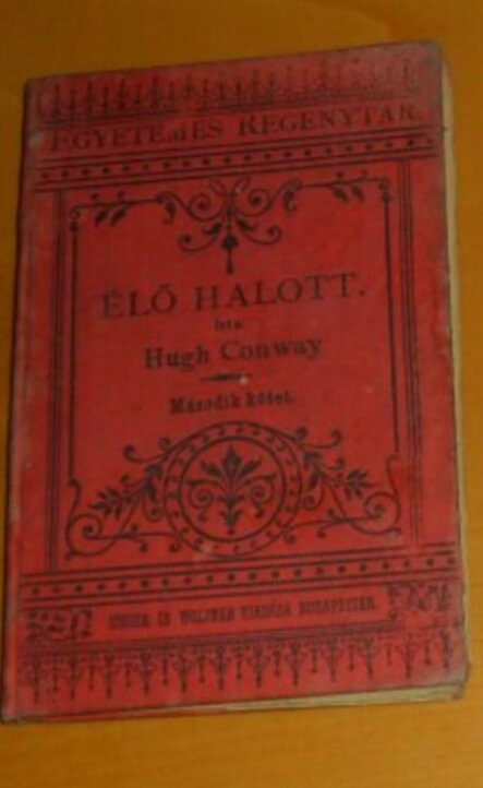Conway: Élő halott, antik könyv