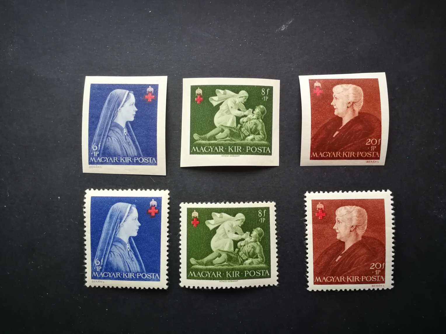 Magyarország 1942 Vöröskereszt ** postatiszta kat. ár 3000 Ft H