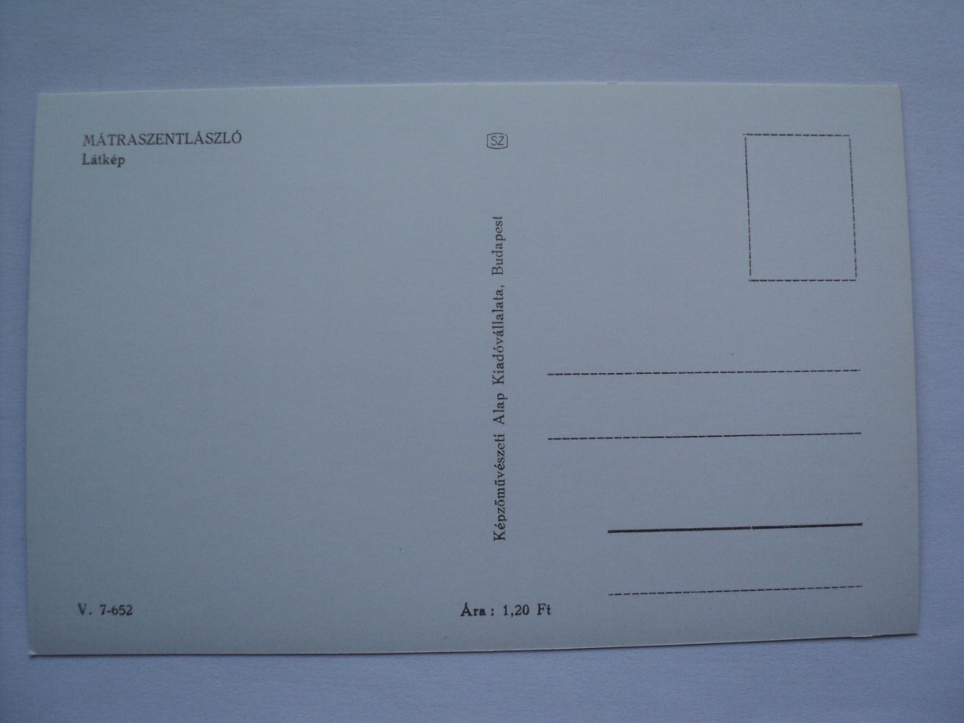Mátraszentlászló, Látkép, 1965.