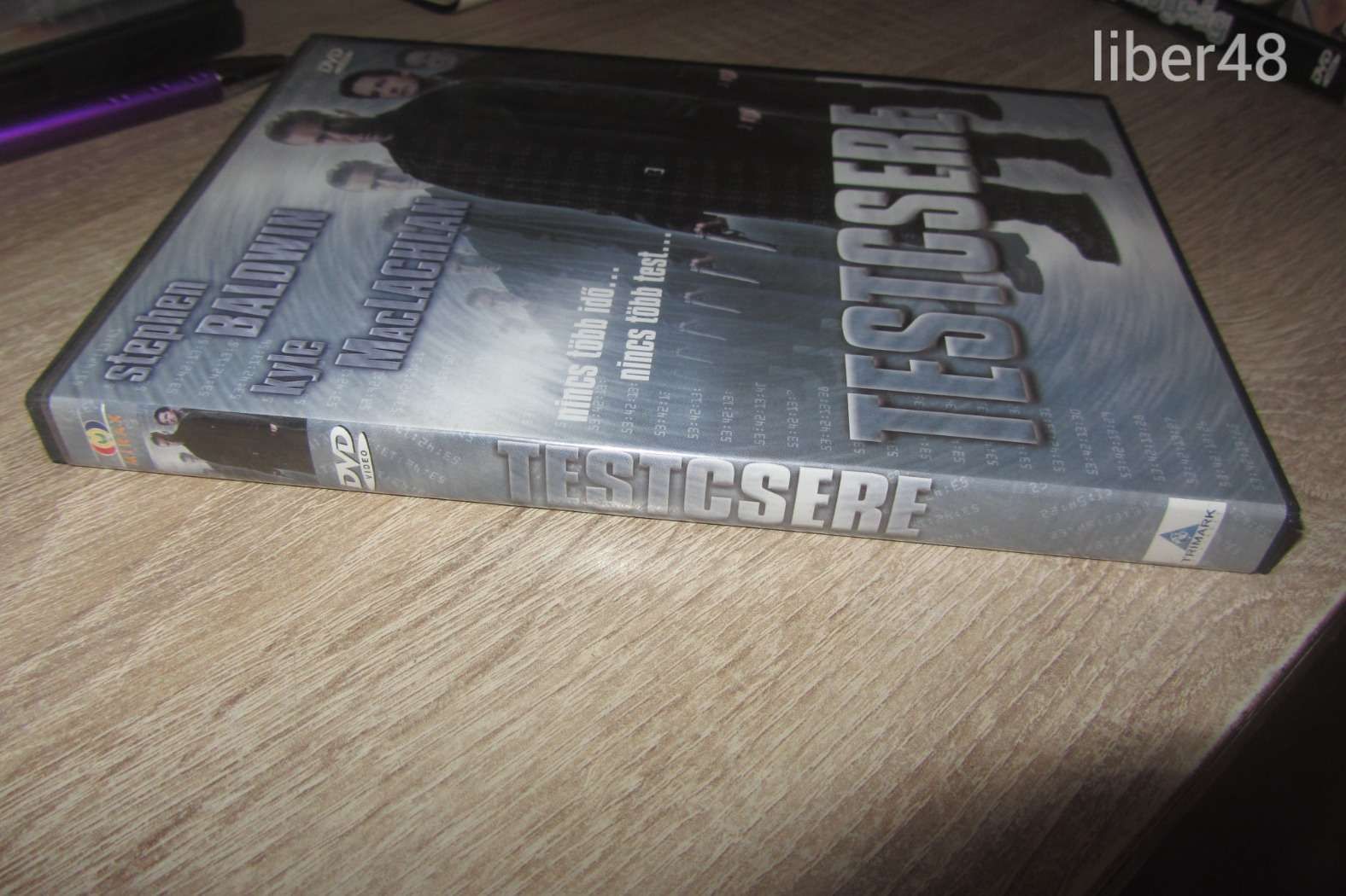 Testcsere   //  DVD film
