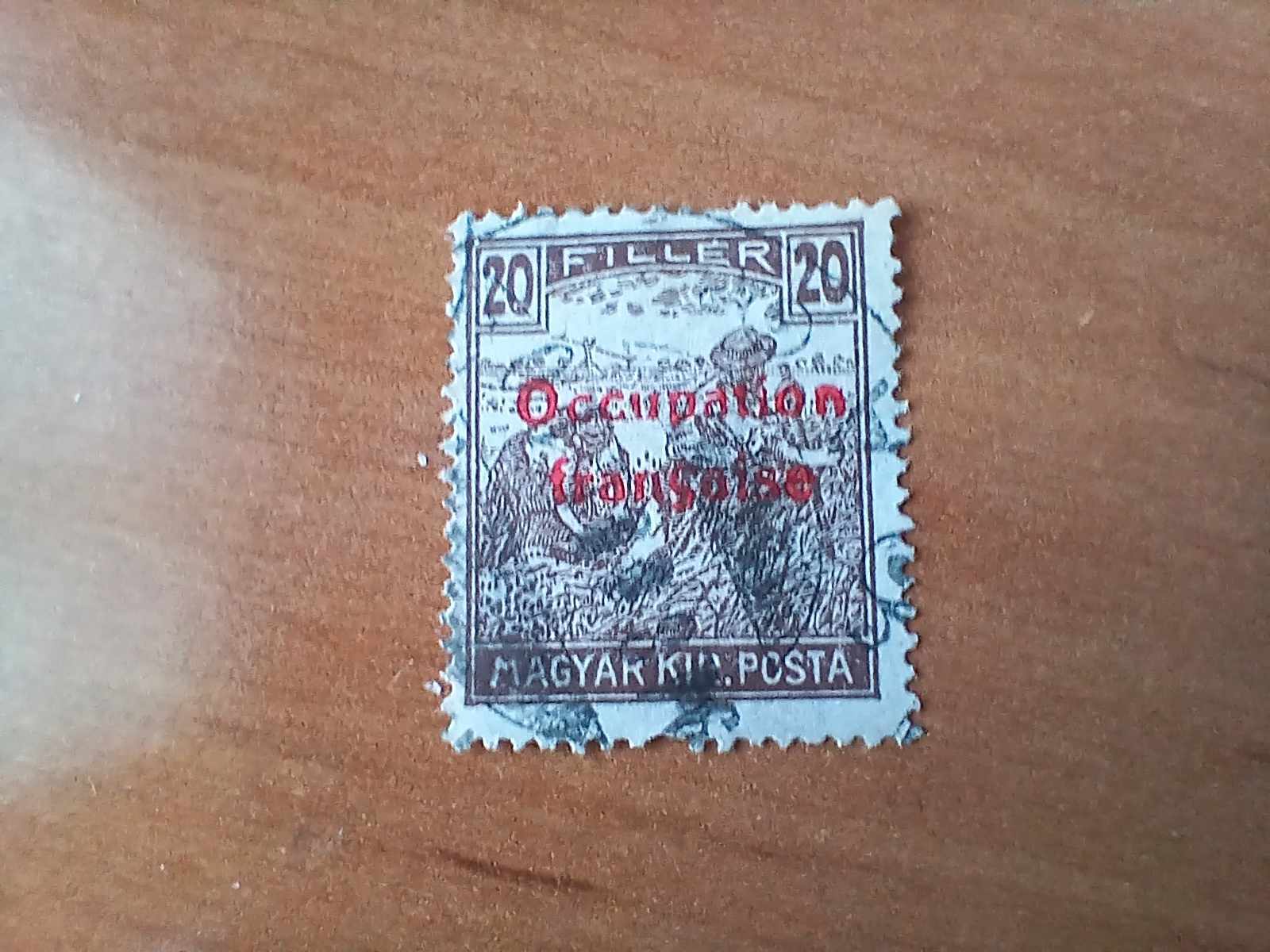 MEG1919-0012 Arad (francia megszállás ) Helyi kiadás kat. ár 15000 HUF