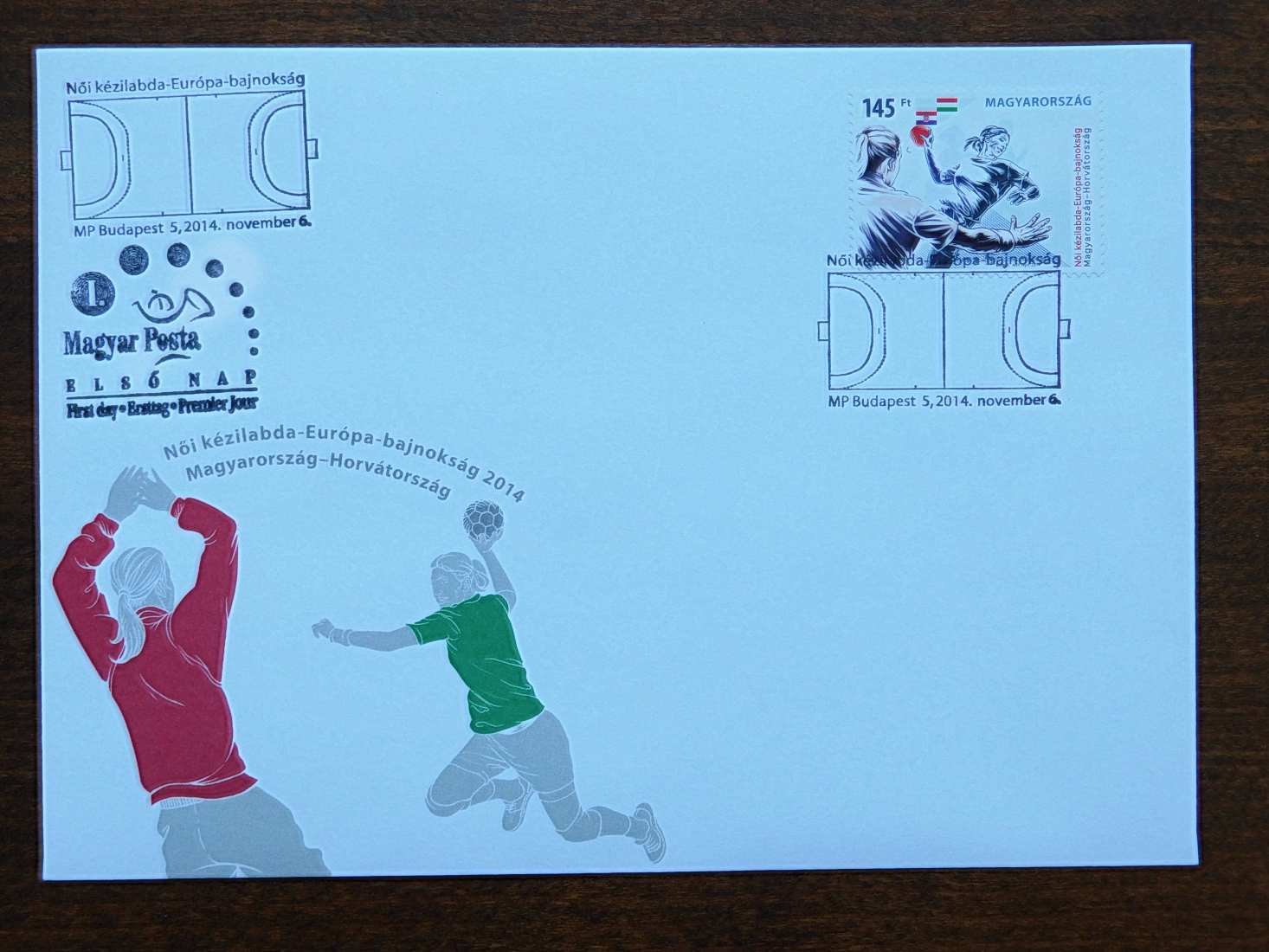 FDC 2014. Női kézilabda Európa-bajnokság, Magyarország-Horvátország