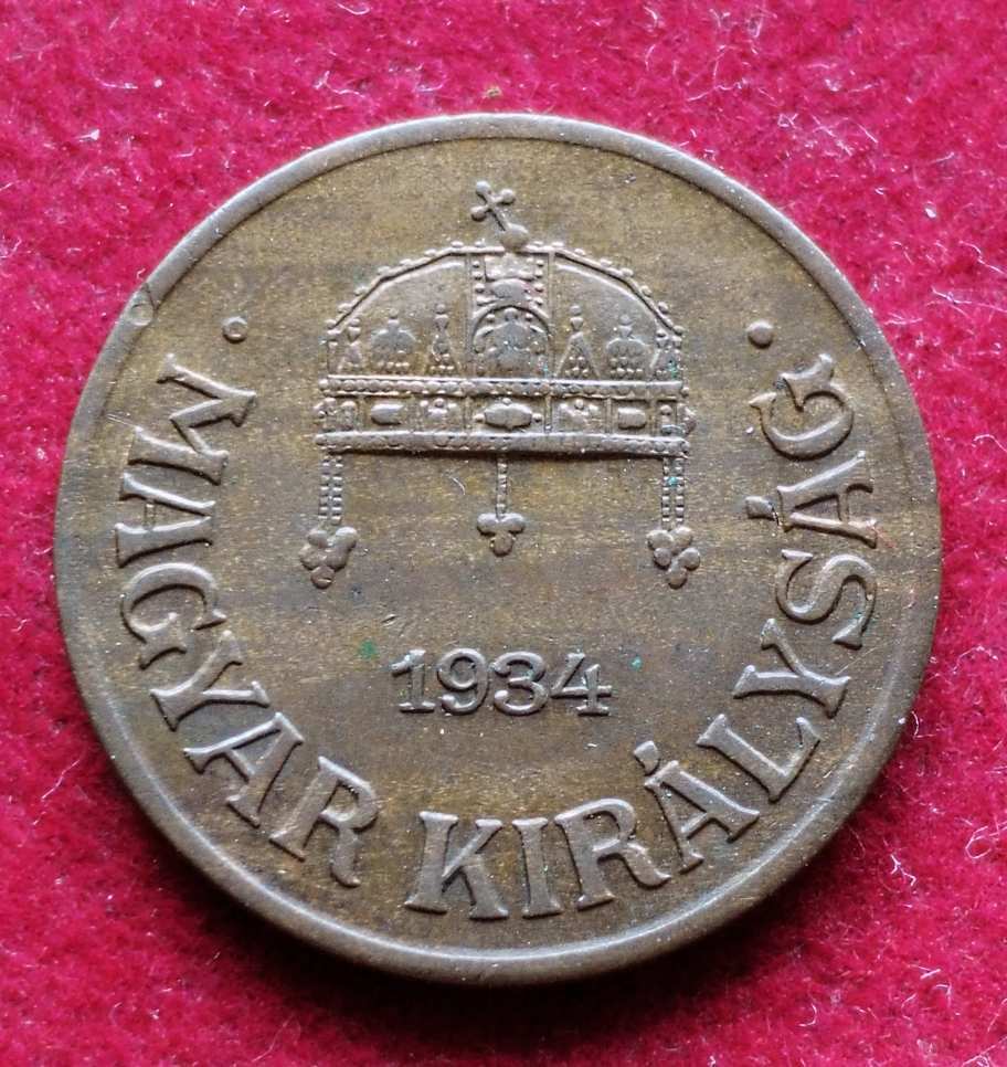 1 Fillér 1934