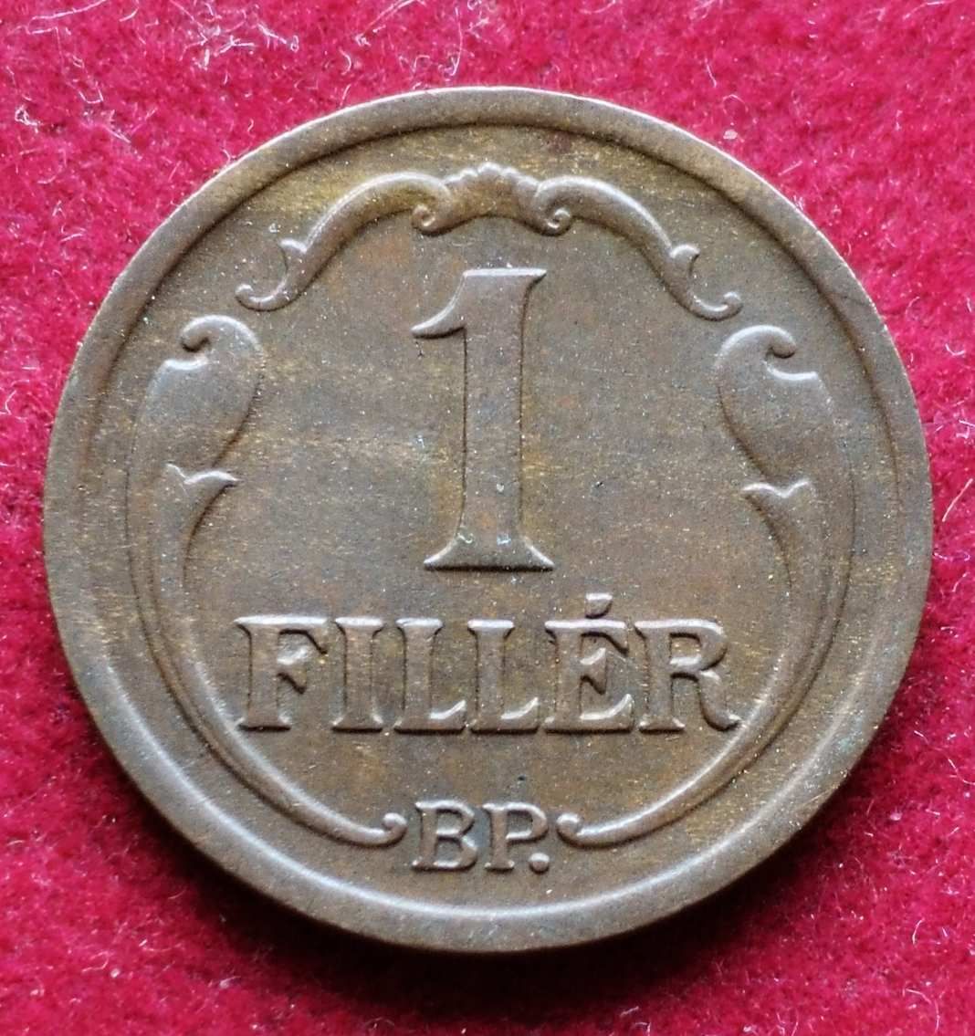 1 Fillér 1934