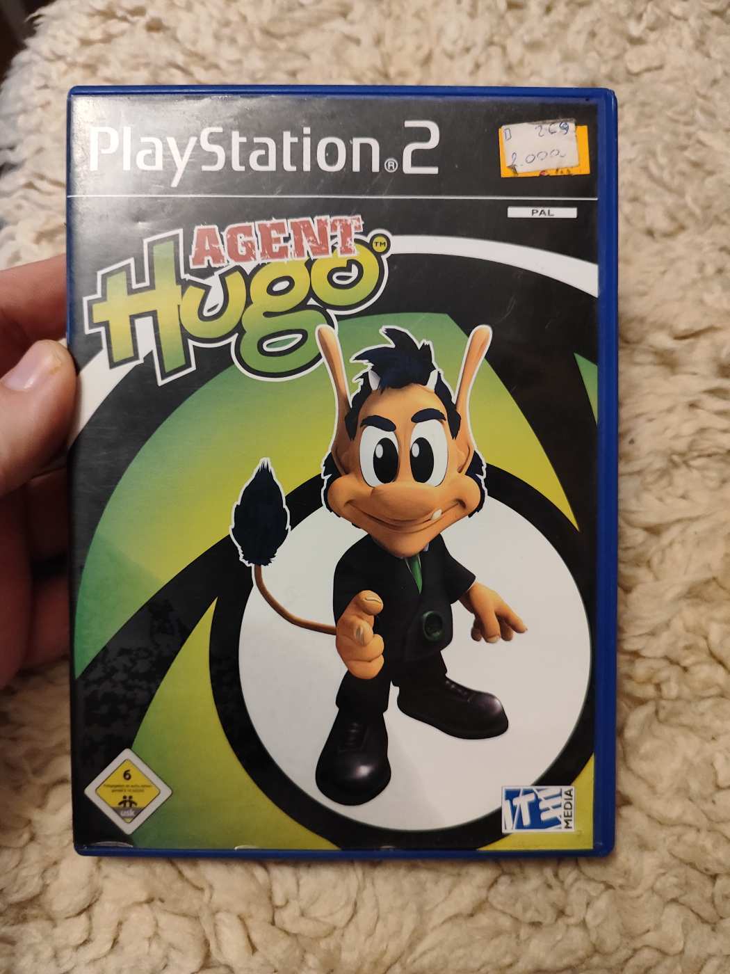 Hugo  Ps2, playstation 2 játék
