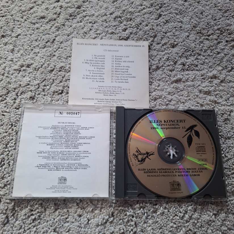 ILLÉS - NÉPSTADION '90 CD
