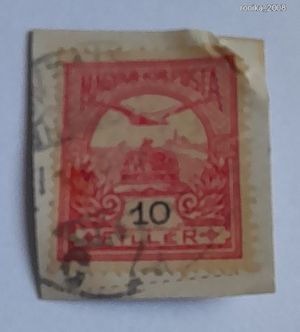 1900-1913 Turul 10 fillére pecsételt