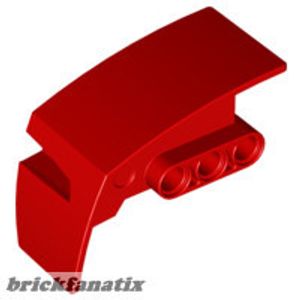 Lego Technic, Panel Car Mudguard Right, Red