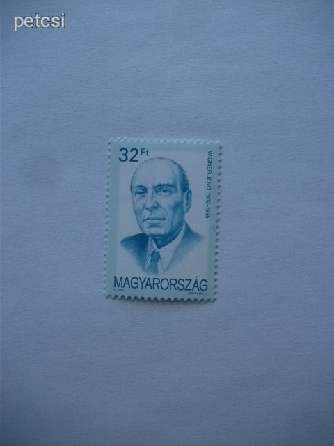 Magyar bélyeg Nobel-díjas magyar tudósok 32 ft 1999