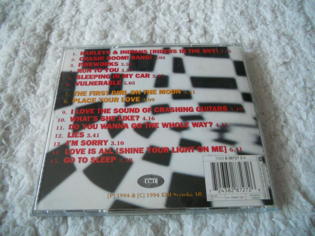 ROXETTE : Crash boom bang  CD