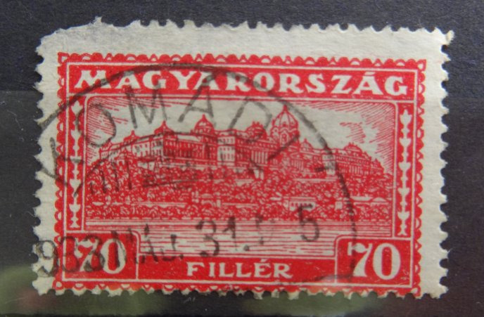 1926 70 fillér kampós hetes lemezhiba