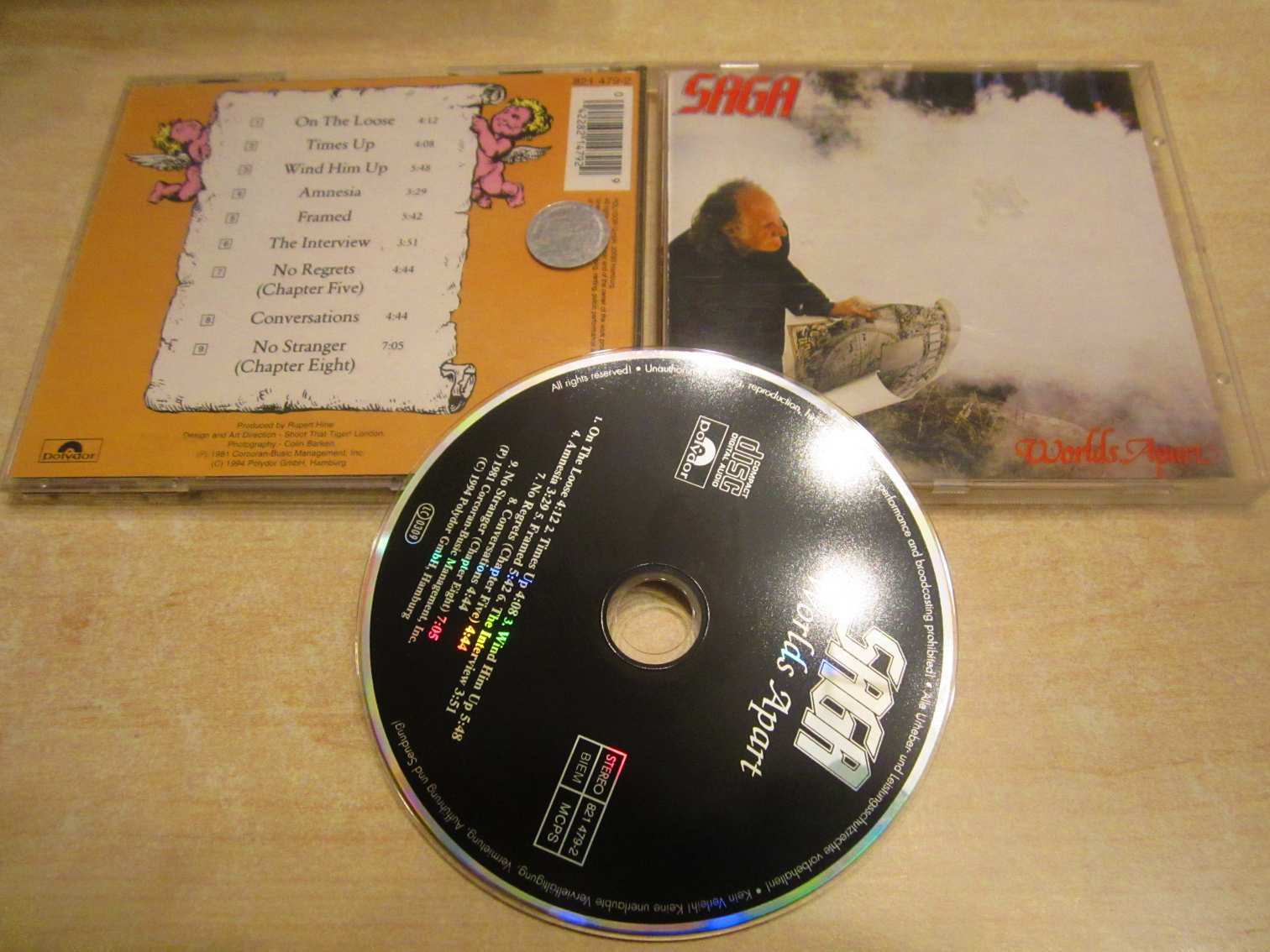 SAGA-WORLDS APART CD