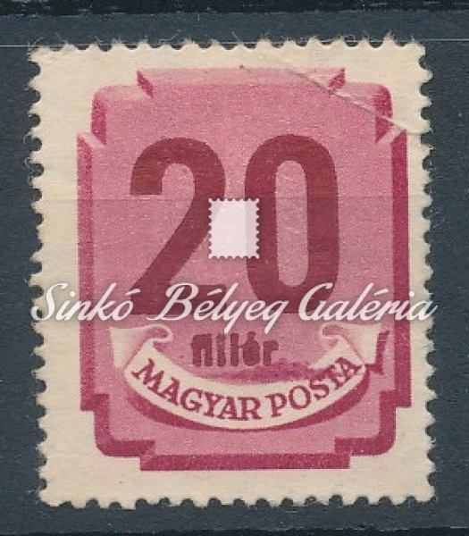 1946. Forint - Filléres Portó (I.) 20f