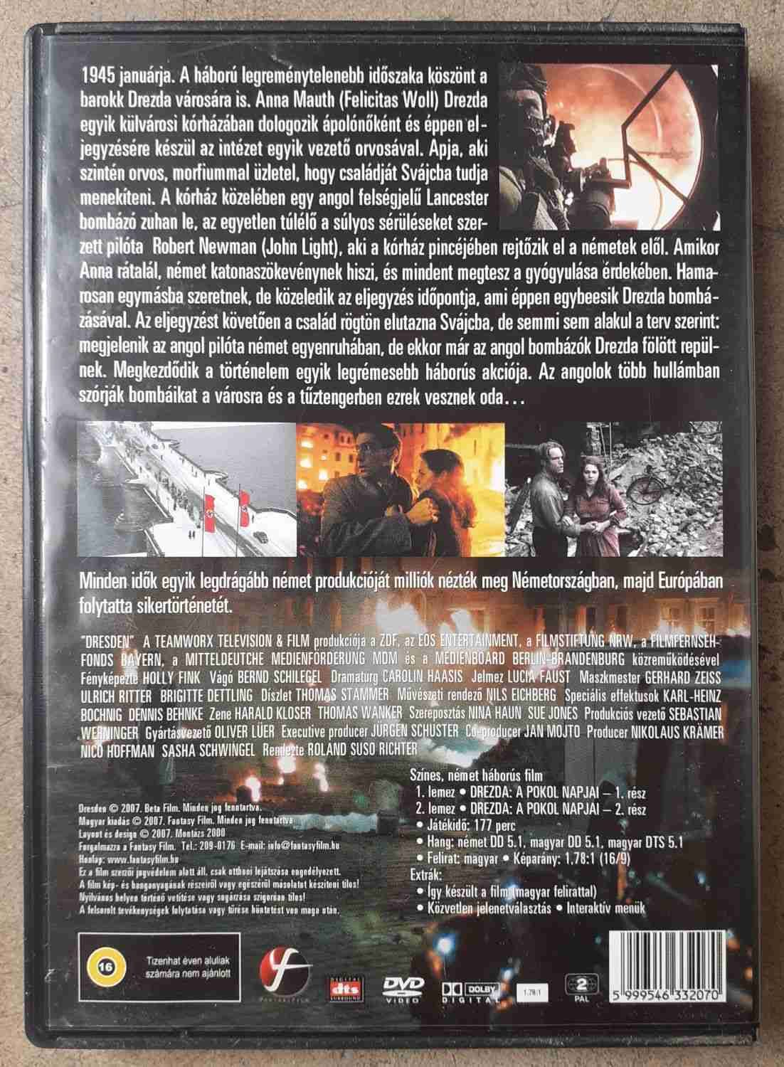 Drezda - A pokol napjai DVD