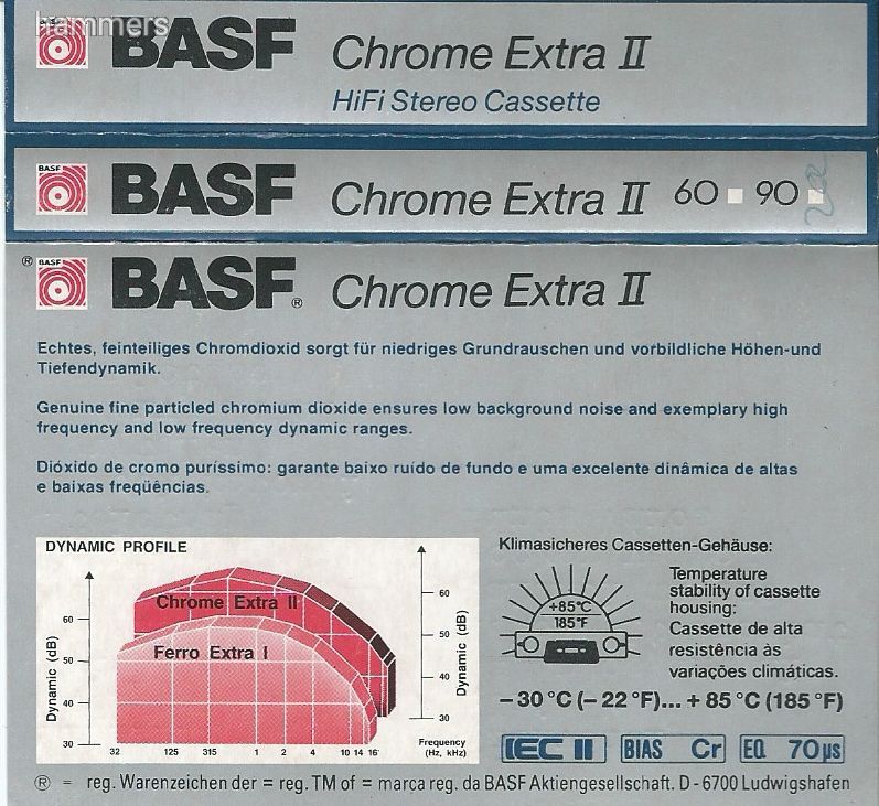 BASF Chrome Extra II.60' (Magnókazetta)