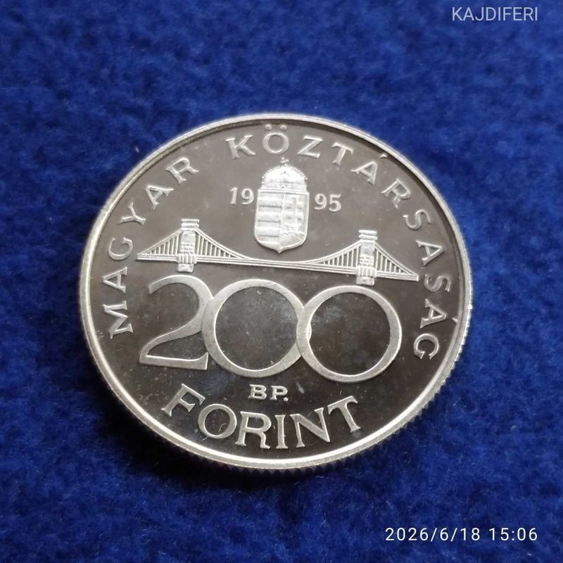 EZÜST 200 FORINT PP 1995
