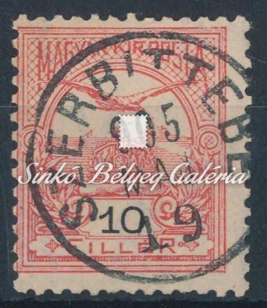 1904. Turul 10f bélyeg