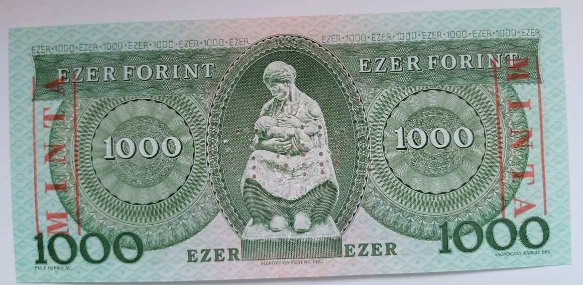1000 forint 1992 UNC Minta