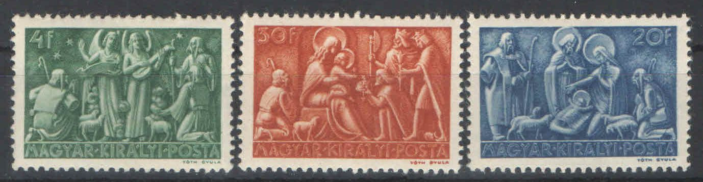 1943. Magyarország - Karácsony, sor