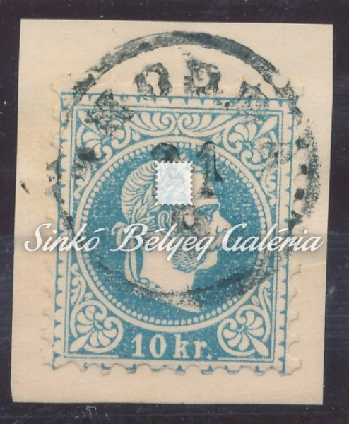 1867. Könyvnyomat 10kr, THORDA