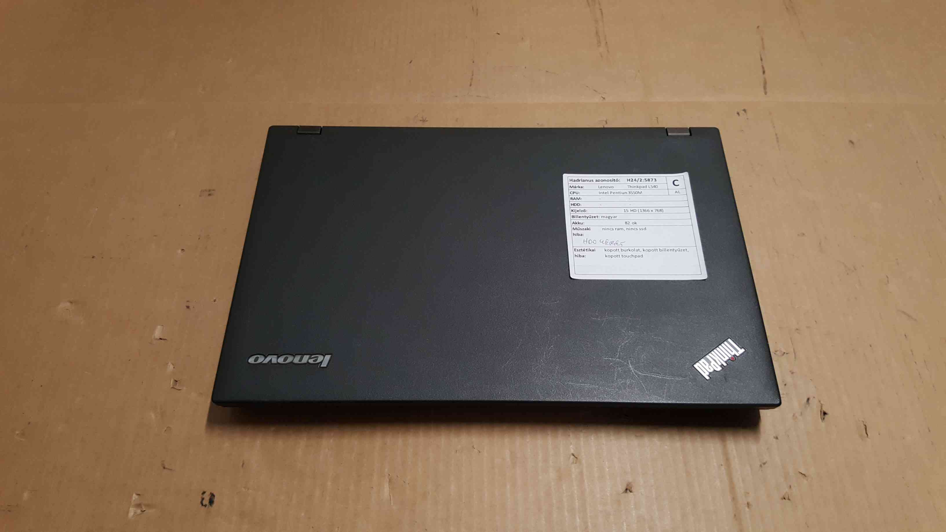 Lenovo Thinkpad L540