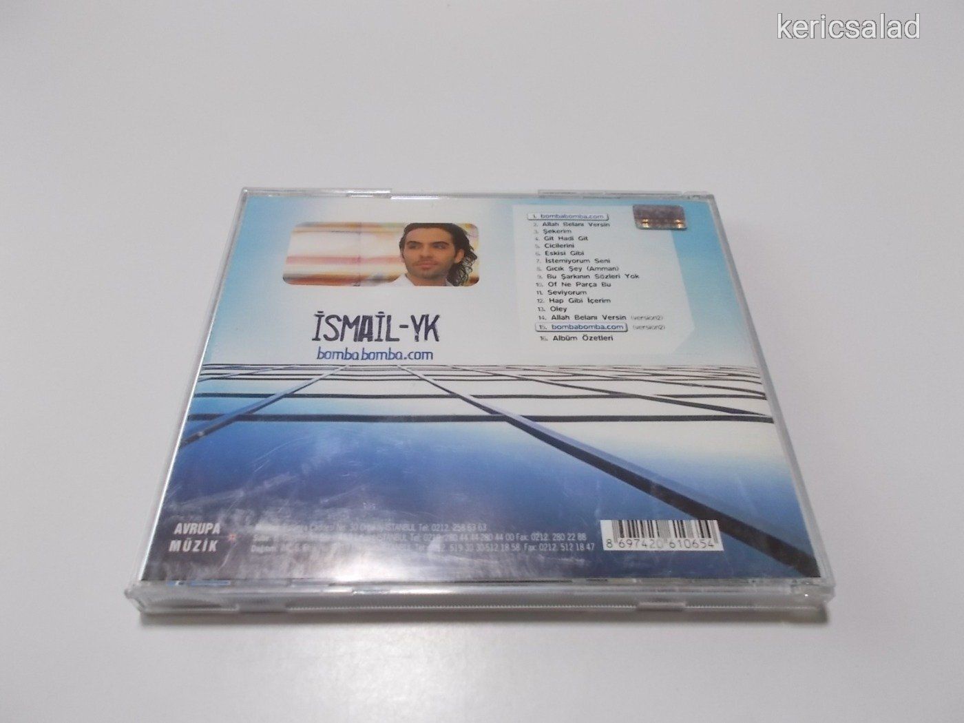 Ismail-YK: bombabomba.com cd 2008
