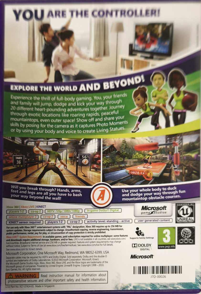 Kinect Adventures /Xbox 360/