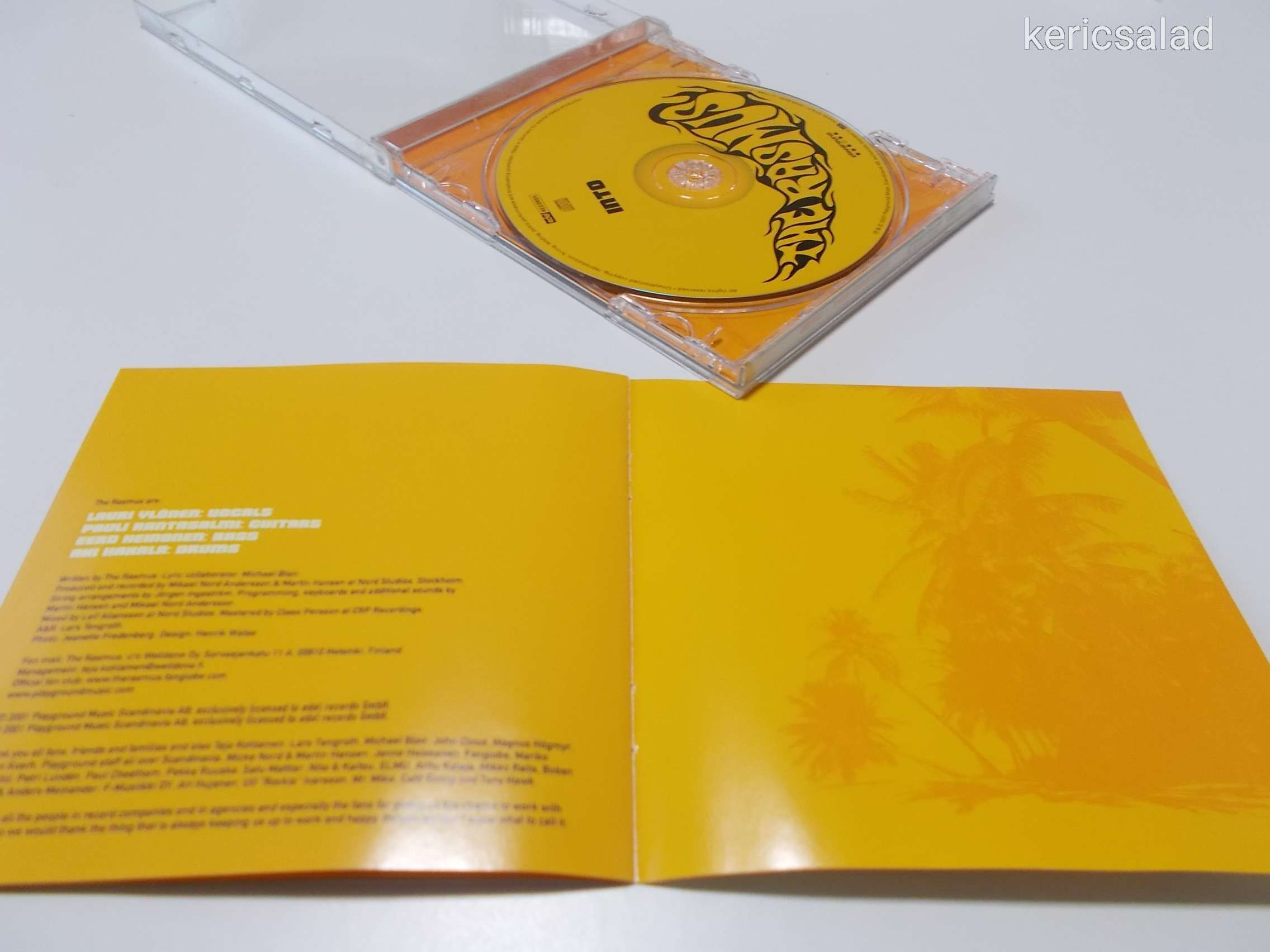 The Rasmus: Into cd 2001