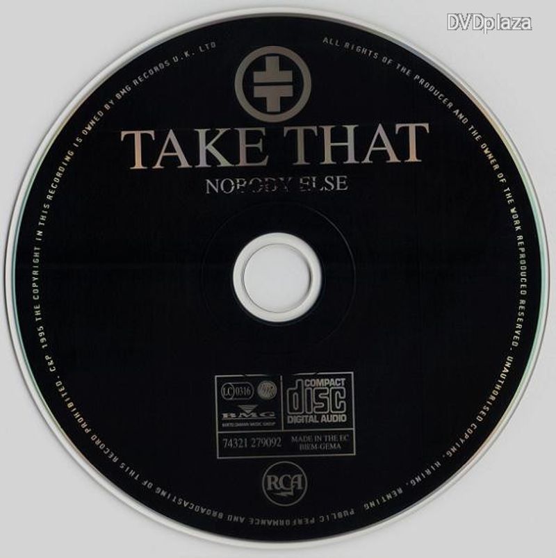 TAKE THAT - NOBODY ELSE CD