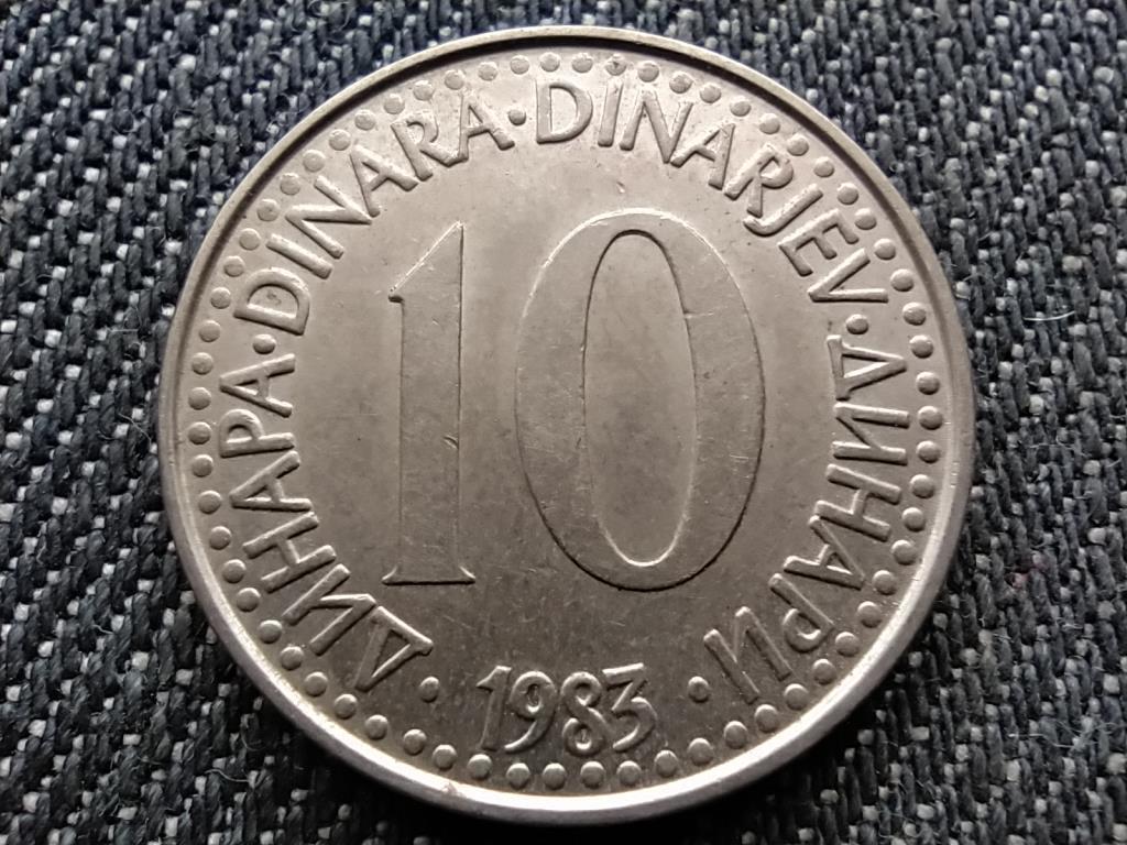 Jugoszlávia 10 Dínár 1983 (id28362)