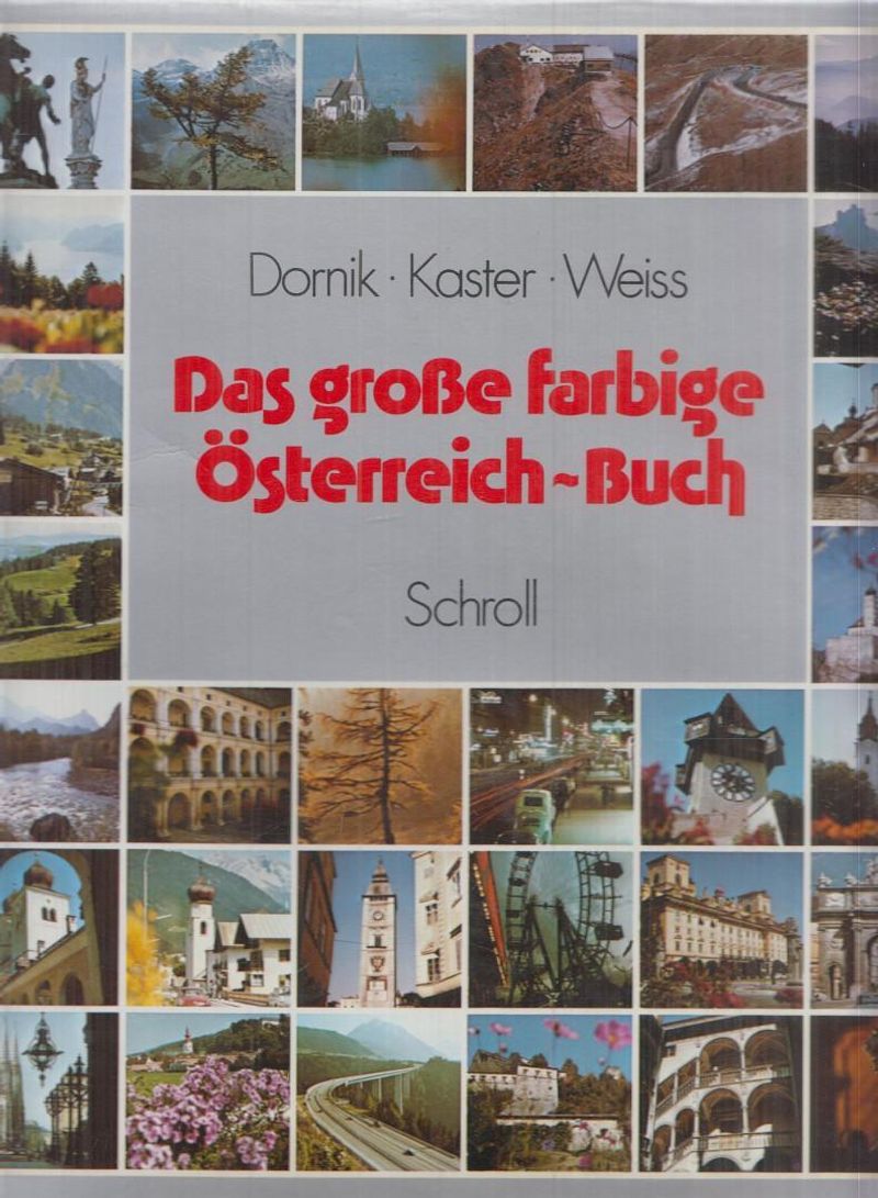 Das große farbige Österreich-Buch