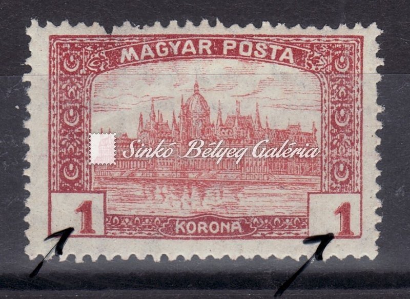 1919. Magyar Posta 1K