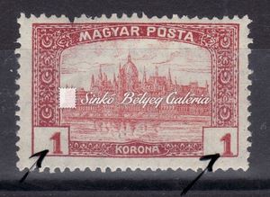 1919. Magyar Posta 1K