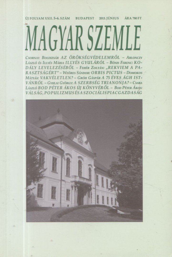 Magyar Szemle 2013. június