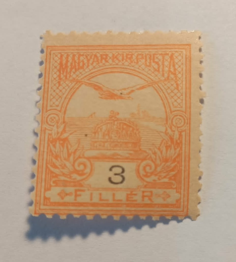 Magyarország 1900 Turul 3 F * falcos D