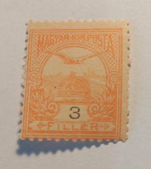 Magyarország 1900 Turul 3 F * falcos D
