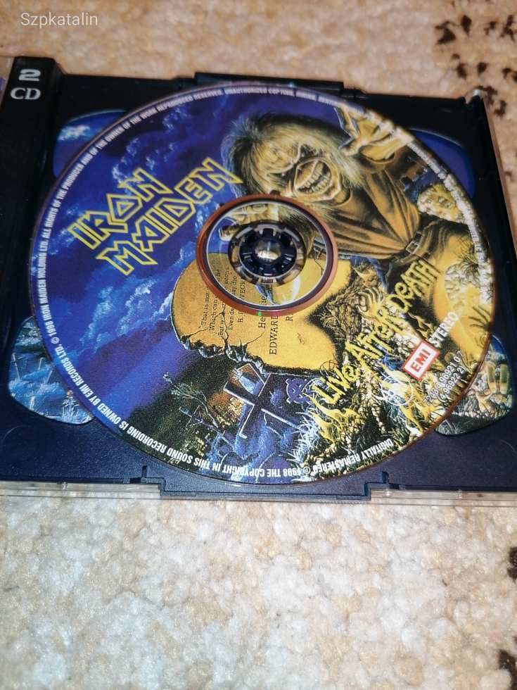 CD - Iron Maiden - Live After Death 2CD