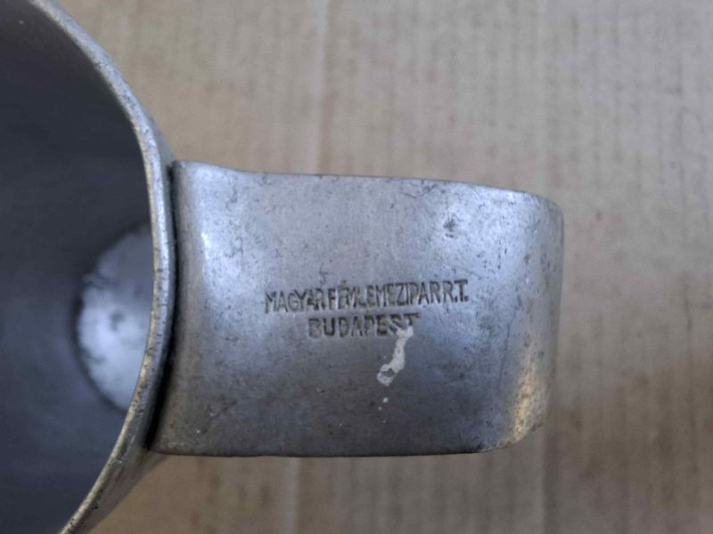 Aluminium mérőpohár mérce